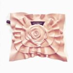 Barbie's Rosa Lederblume StyleCover handgefaltete Lederrose Wechselklappe für KatyMercury Wandelbare Taschen