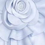 Glacier hellblau-grau Lederrose handmade in Germany StyleCOVER Wechselklappe Für KATY MERCURY
