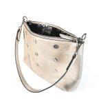 Taschenkörper für Wechselklappen Stylecover Silber Schultertasche oder schwarze Pailletten Tasche Wende-Pouch Katy Mercury