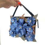 CornFlower Charms on Pouch