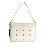 Business Bag Schultertasche für iPads und Tablets von Katy Mercury wandelbare Taschen mit 9 Magneten zum umstylen und erweitern in Farbe Off-White