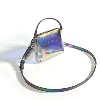 Semitransparente Regenbogen-Schimmer Tasche